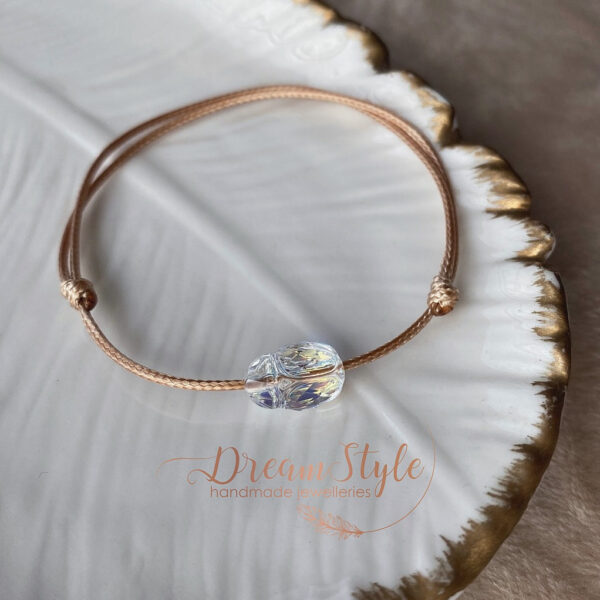 Гривна Скарабей Сваровски